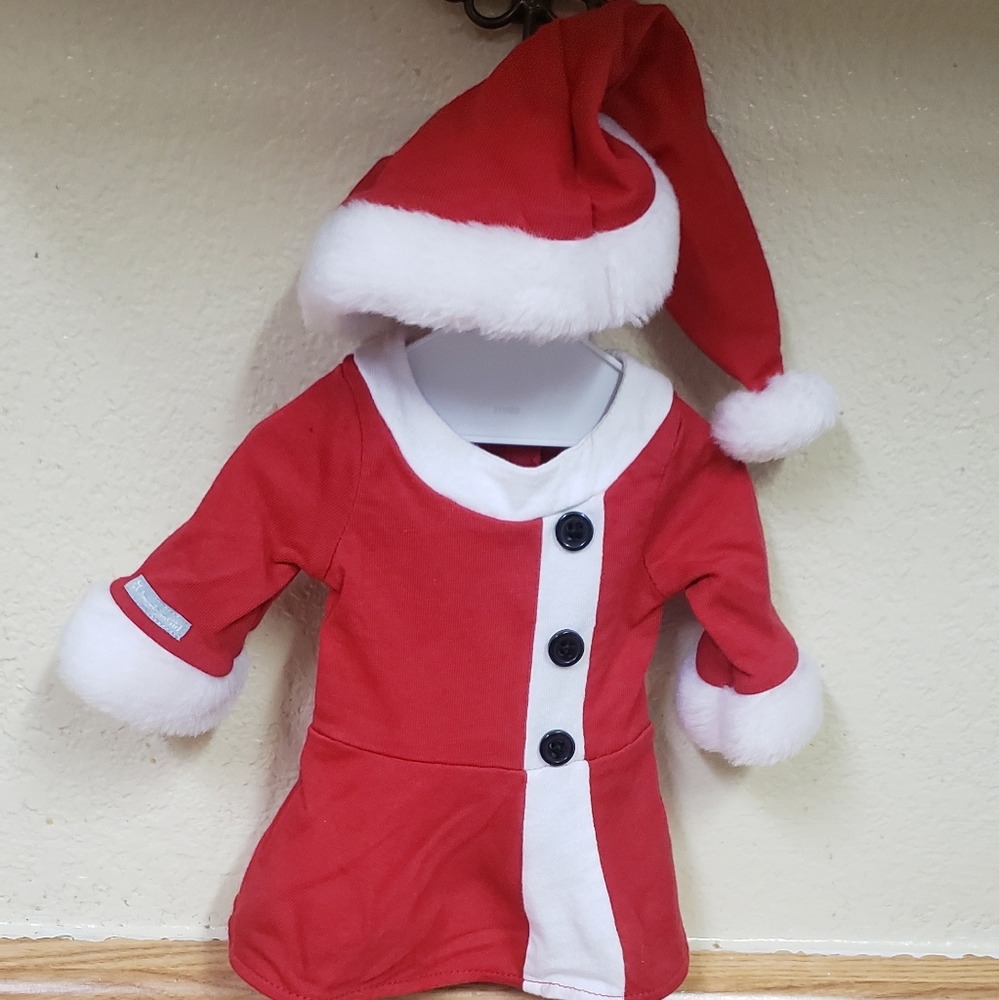 American Girl Santa Dress and Hat